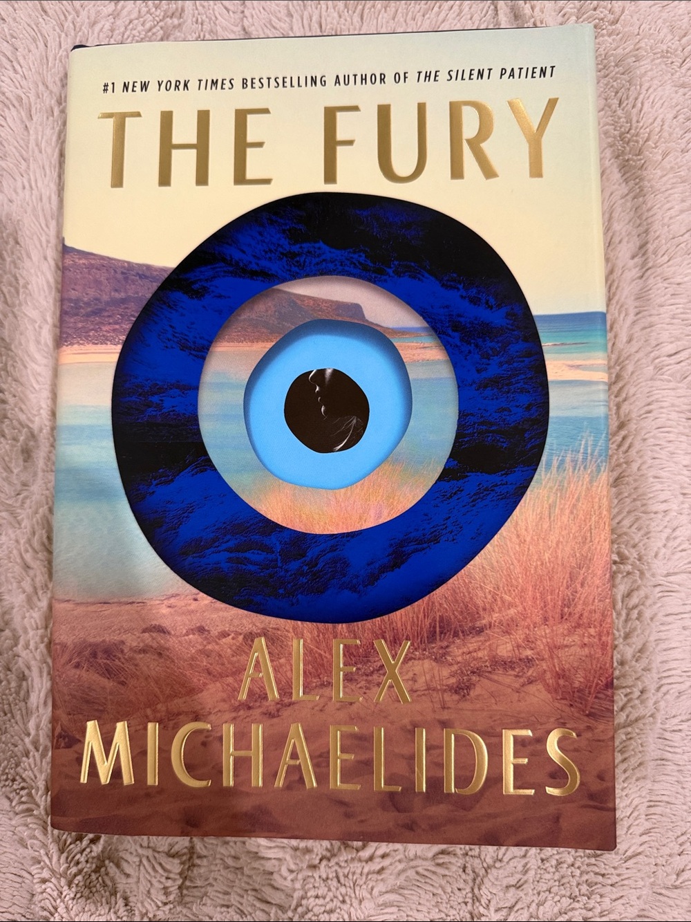The Fury by Alex Michaelides - Blue Hardcover